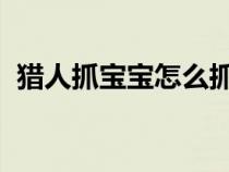 獵人抓寶寶怎么抓（wow獵人怎么抓寶寶）