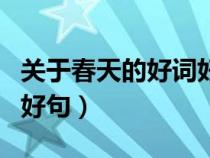 關(guān)于春天的好詞好句二年級(jí)(關(guān)于春天的好詞好句) 關(guān)于春天的好詞好句二年級(jí)(關(guān)于春天的好詞好句)