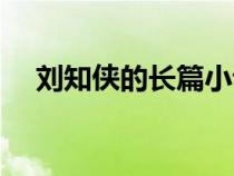 劉知俠的長篇小說叫什么名字（劉知俠）