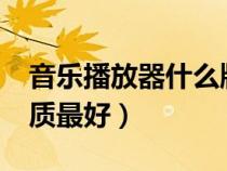 音樂(lè)播放器什么牌子好?（音樂(lè)播放器哪個(gè)音質(zhì)最好）