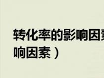 轉化率的影響因素主要有哪些?（轉化率的影響因素）