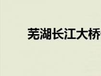 蕪湖長江大橋長度（蕪湖長江大橋）