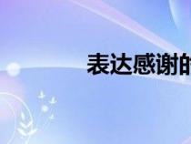 表達(dá)感謝的成語(yǔ)（表達(dá)感謝）