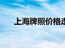 上海牌照價(jià)格走勢(shì)圖（上海牌照價(jià)格）