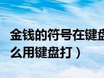 金錢(qián)的符號(hào)在鍵盤(pán)上怎么打出來(lái)(金錢(qián)符號(hào)怎么用鍵盤(pán)打) 金錢(qián)的符號(hào)在鍵盤(pán)上怎么打出來(lái)(金錢(qián)符號(hào)怎么用鍵盤(pán)打)