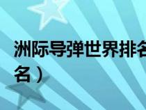 洲際導(dǎo)彈世界排名前十（中國洲際導(dǎo)彈世界排名）