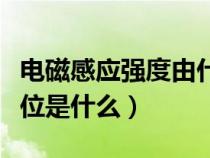 電磁感應(yīng)強(qiáng)度由什么決定(電磁感應(yīng)強(qiáng)度的單位是什么) 電磁感應(yīng)強(qiáng)度由什么決定(電磁感應(yīng)強(qiáng)度的單位是什么)