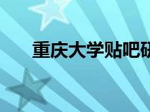 重慶大學貼吧研究生（重慶大學貼吧）