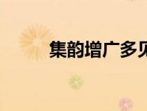 集韻增廣多見(jiàn)多聞的意思（集韻）