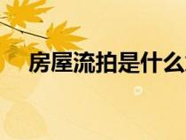 房屋流拍是什么意思(流拍是什么意思) 房屋流拍是什么意思(流拍是什么意思)