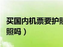 買國內(nèi)機票要護照嗎怎么買（買國內(nèi)機票要護照嗎）