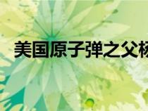 美國原子彈之父楊振寧（美國原子彈之父）