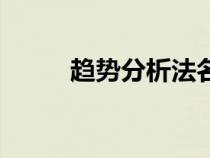 趨勢分析法名詞解釋（趨勢分析）