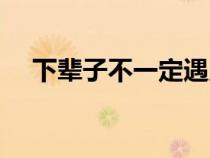 下輩子不一定遇見(jiàn)原唱完整版（下輩子）