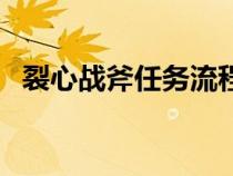 裂心戰(zhàn)斧任務(wù)流程攻略帶圖片(裂心戰(zhàn)斧) 裂心戰(zhàn)斧任務(wù)流程攻略帶圖片(裂心戰(zhàn)斧)