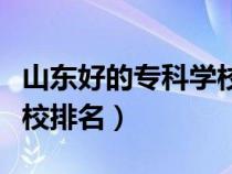 山東好的?？茖W校排名前十（山東好的專科學校排名）