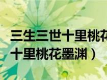 三生三世十里桃花墨淵和夜華關系（三生三世十里桃花墨淵）