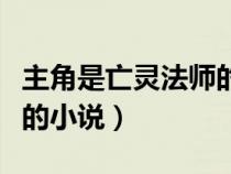 主角是亡靈法師的都市小說(shuō)（主角是亡靈法師的小說(shuō)）