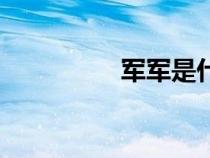 軍軍是什么意思（軍軍）