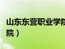 山東東營職業(yè)學(xué)院是大專嗎（山東東營職業(yè)學(xué)院）