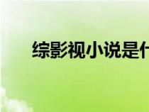 綜影視小說(shuō)是什么意思(綜影視小說(shuō)) 綜影視小說(shuō)是什么意思(綜影視小說(shuō))
