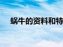 蝸牛的資料和特點(diǎn)200字（蝸牛的資料）