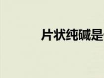 片狀純堿是什么(純堿是什么) 片狀純堿是什么(純堿是什么)