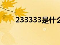 233333是什么時(shí)候的梗(233333) 233333是什么時(shí)候的梗(233333)