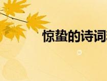 驚蟄的詩詞精選（驚蟄的詩詞）