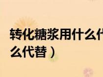 轉化糖漿用什么代替月餅（轉化糖漿可以用什么代替）