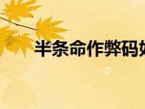 半條命作弊碼如何(半條命1作弊碼) 半條命作弊碼如何(半條命1作弊碼)